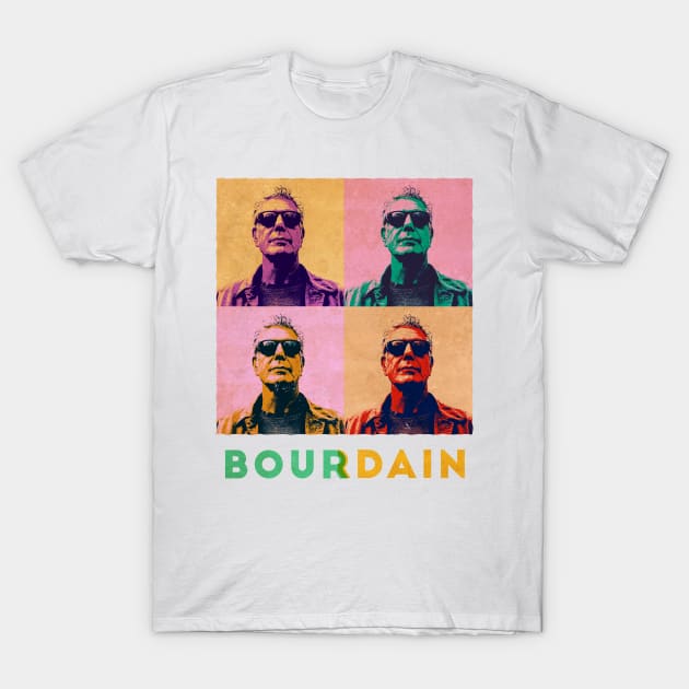 Anthony Bourdain pop art T-Shirt by Mollie